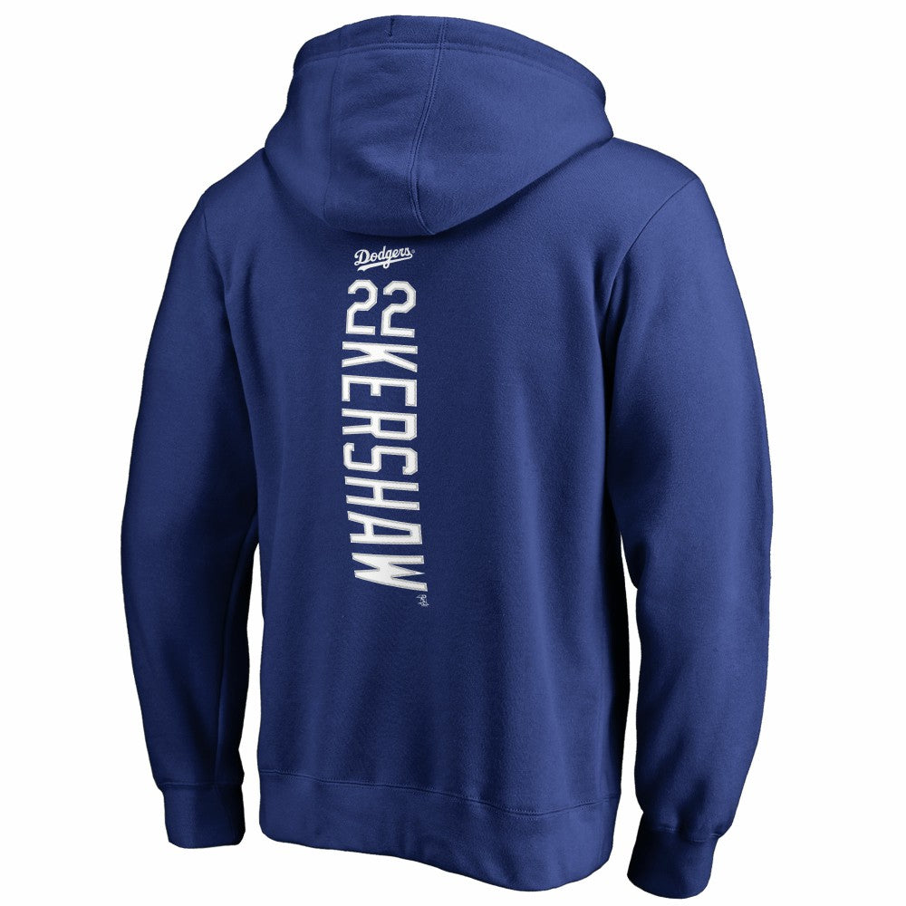 Clayton Kershaw Los Angeles Dodgers Backer Pullover Hoodie | MLB Sale