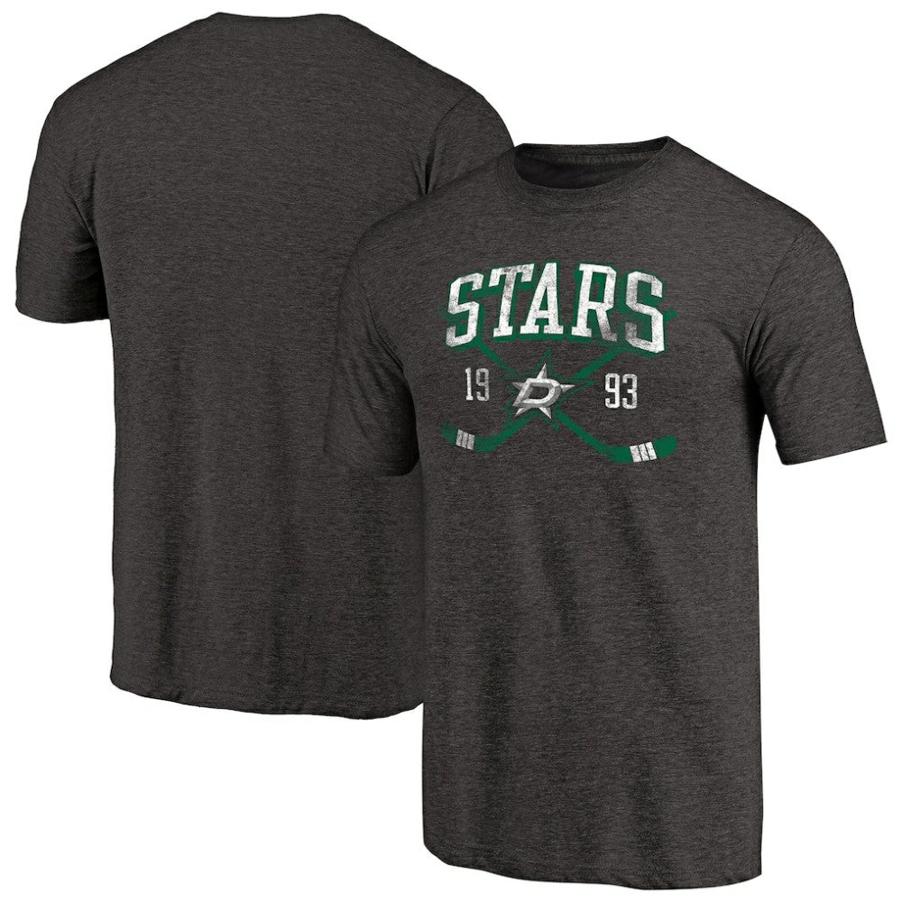 Dallas Stars Vintage Collection Line Shift Tri-Blend T-Shirt Online