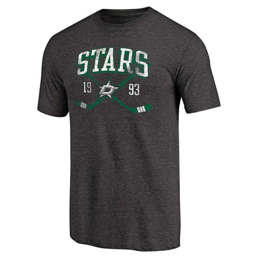 Dallas Stars Vintage Collection Line Shift Tri-Blend T-Shirt Online