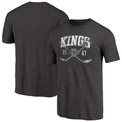Los Angeles Kings Vintage Collection Line Shift Tri-Blend T-Shirt For Sale