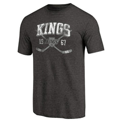 Los Angeles Kings Vintage Collection Line Shift Tri-Blend T-Shirt For Sale