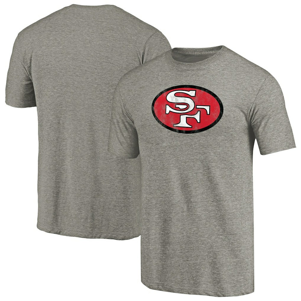 San Francisco 49ers  Throwback Logo Tri-Blend T-Shirt
