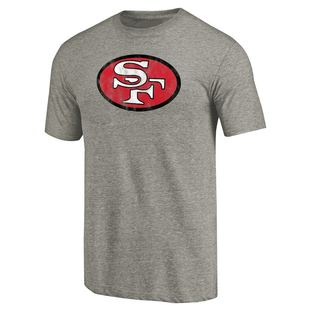 San Francisco 49ers  Throwback Logo Tri-Blend T-Shirt