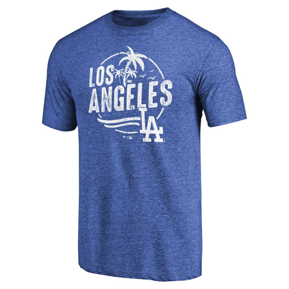Los Angeles Dodgers Hometown Collection LA Palms Tri-Blend T-Shirt | MLB US