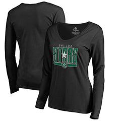 Dallas Stars Women's Hometown Collection V-Neck Long Sleeve T-Shirt For Sale