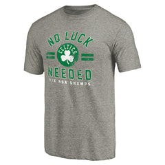 Boston Celtics No Luck Hometown Collection Tri-Blend T-Shirt Online