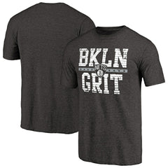 Brooklyn Nets Brick Work Hometown Collection Tri-Blend T-Shirt New
