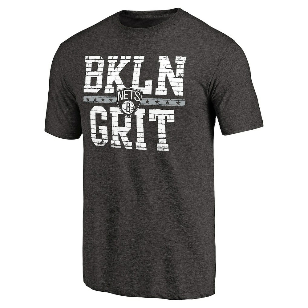 Brooklyn Nets Brick Work Hometown Collection Tri-Blend T-Shirt New