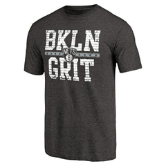 Brooklyn Nets Brick Work Hometown Collection Tri-Blend T-Shirt New