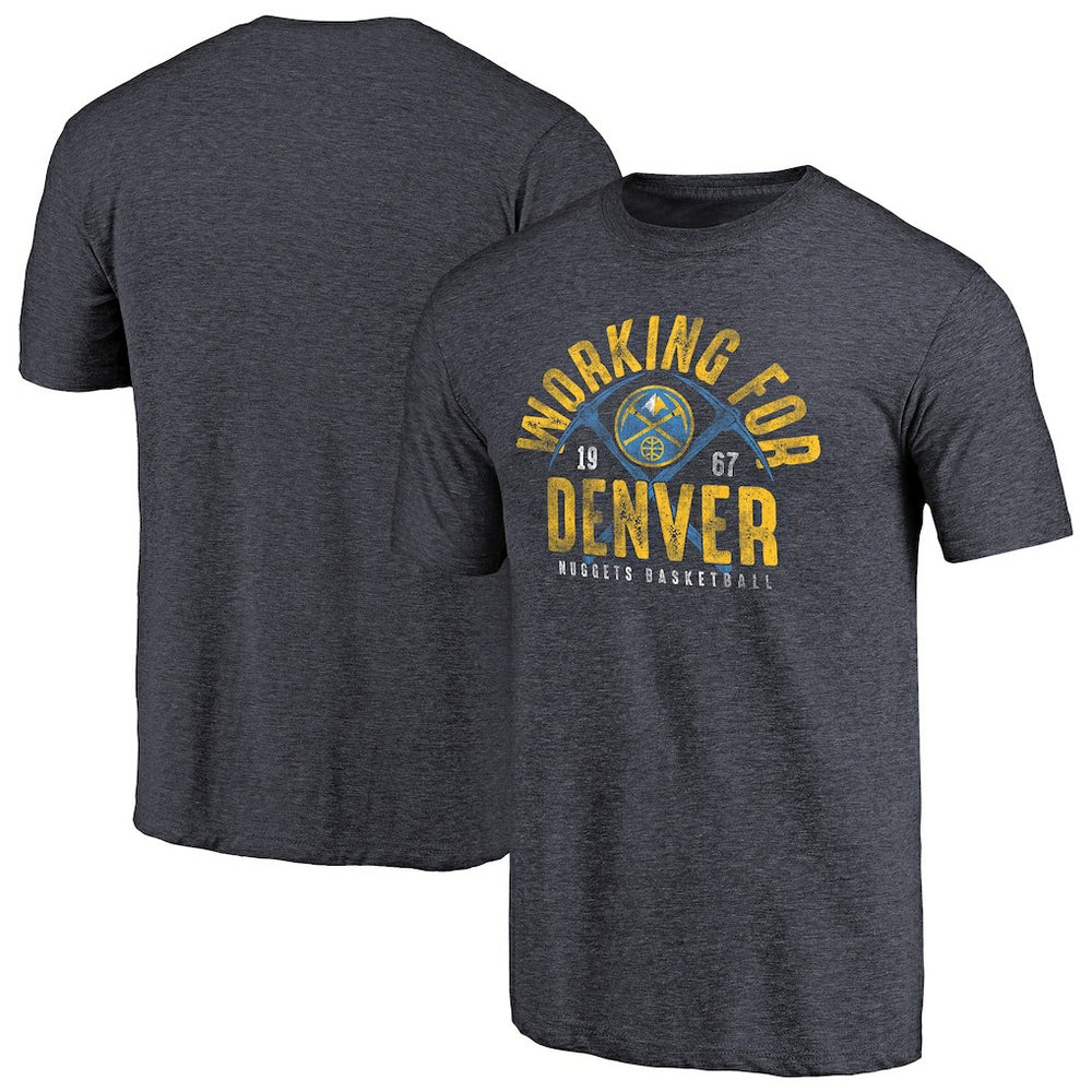 Denver Nuggets Working for Denver Hometown Collection Tri-Blend T-Shirt sale On Sale