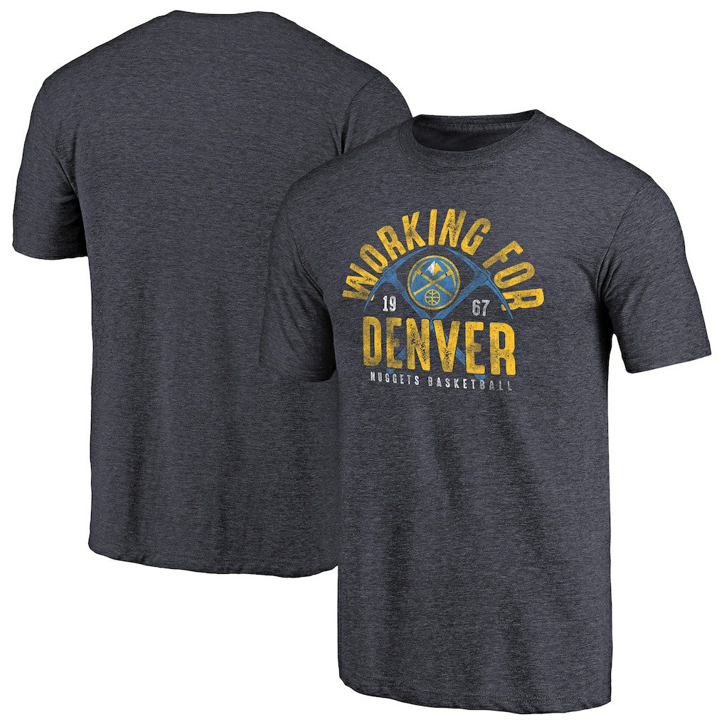 Denver Nuggets Working for Denver Hometown Collection Tri-Blend T-Shirt sale On Sale