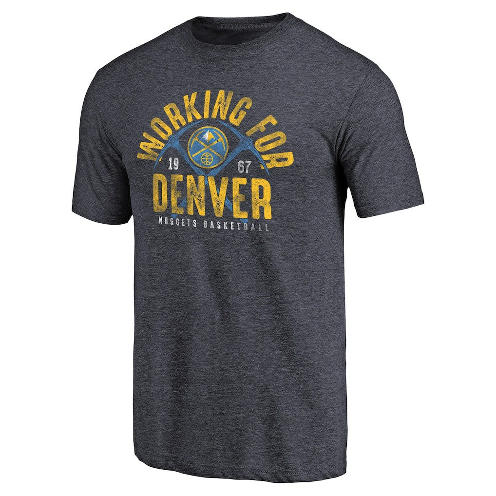 Denver Nuggets Working for Denver Hometown Collection Tri-Blend T-Shirt sale On Sale
