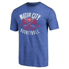 Detroit Pistons Motor City Pistons Hometown Collection Tri-Blend T-Shirt sale Online