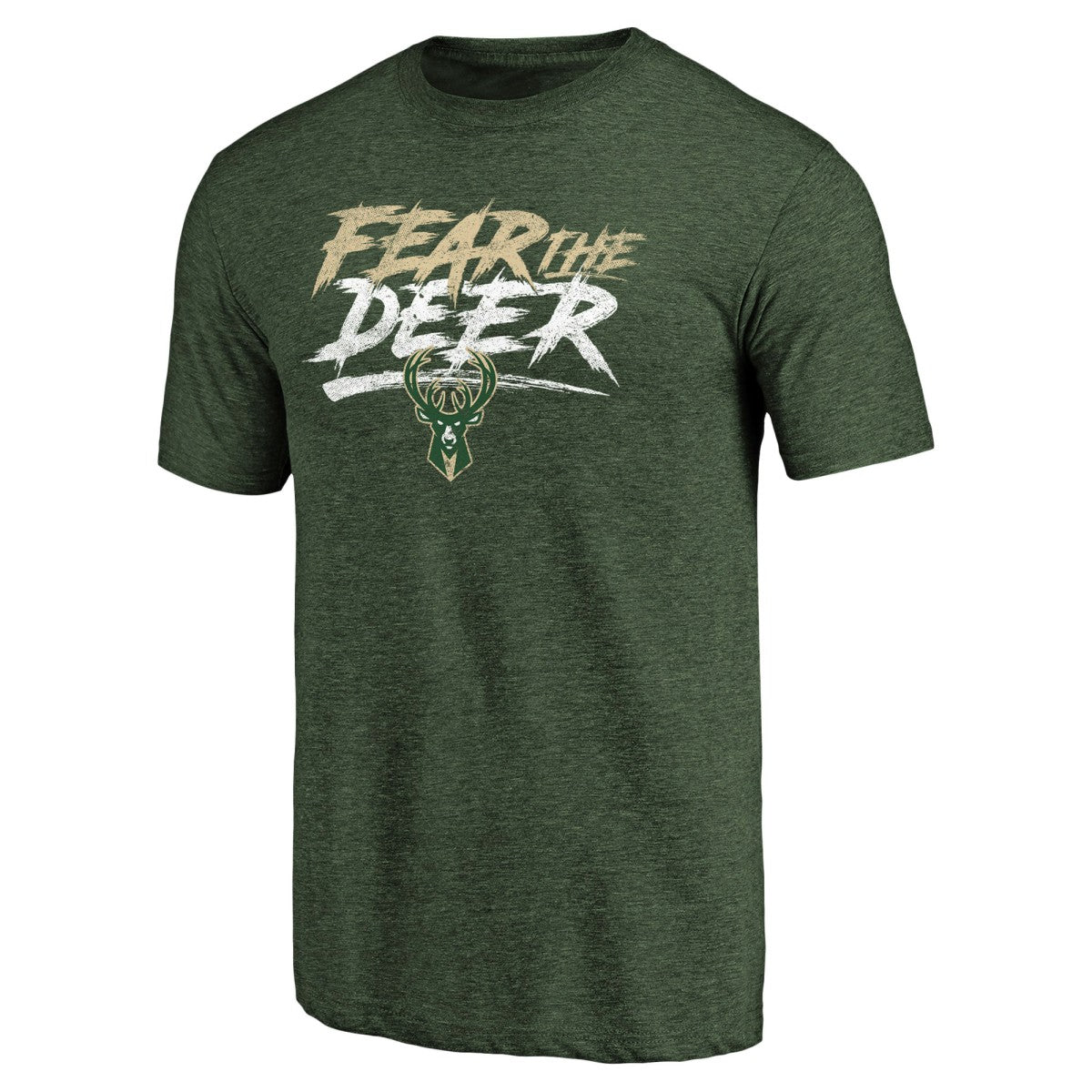 Milwaukee Bucks Fear the Deer Hometown Collection Tri-Blend T-Shirt Discount