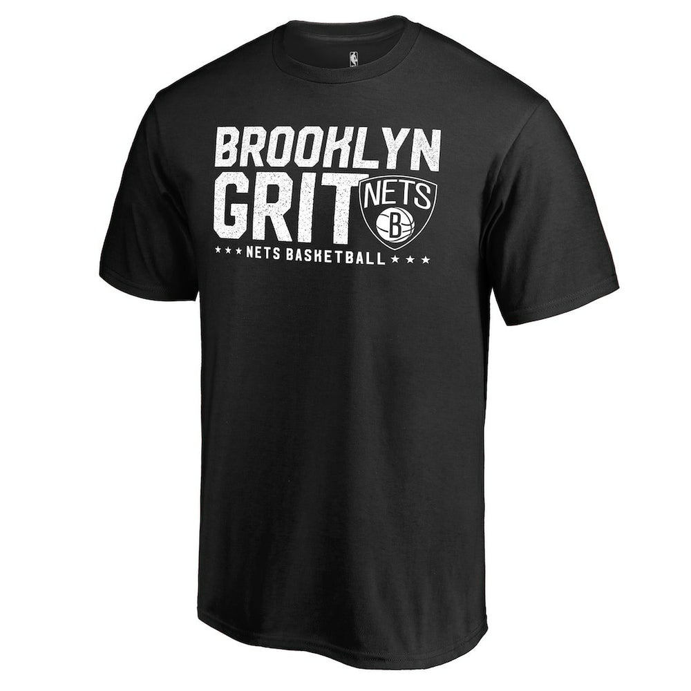Brooklyn Nets Grit Stack Hometown Collection T-Shirt On Sale