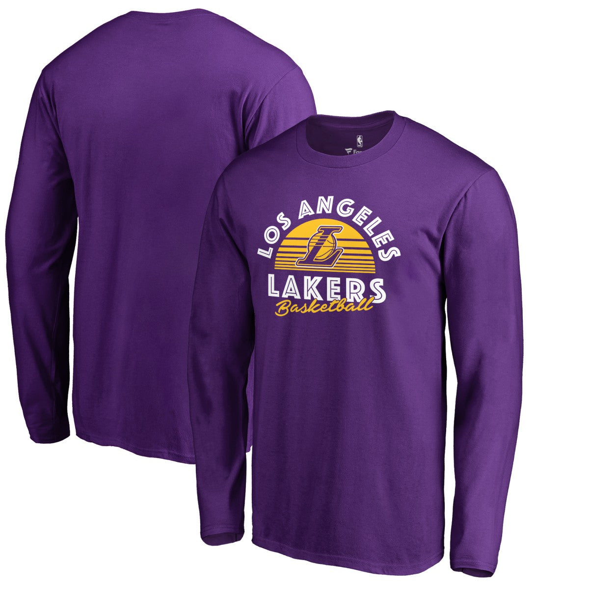 Los Angeles Lakers Sundown Hometown Collection Long Sleeve T-Shirt For Sale