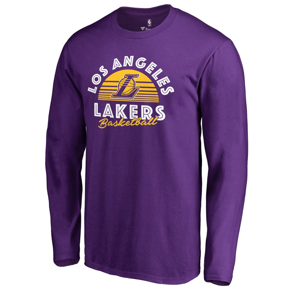 Los Angeles Lakers Sundown Hometown Collection Long Sleeve T-Shirt For Sale