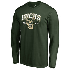 Milwaukee Bucks Wisconsin Basketball Hometown Collection Long Sleeve T-Shirt New