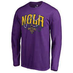 New Orleans Pelicans NOLA Beads Hometown Collection Long Sleeve T-Shirt Discount