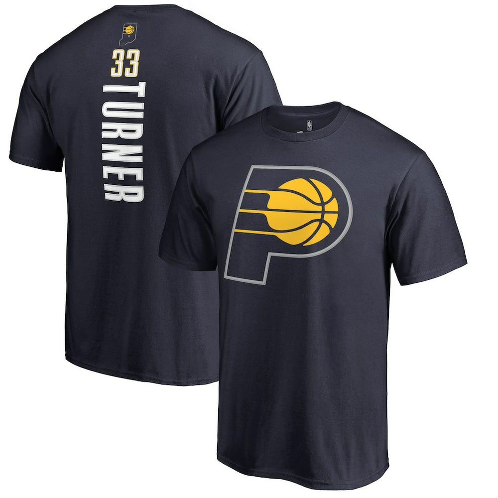 Myles Turner Indiana Pacers Backer Name and Number T-Shirt Discount