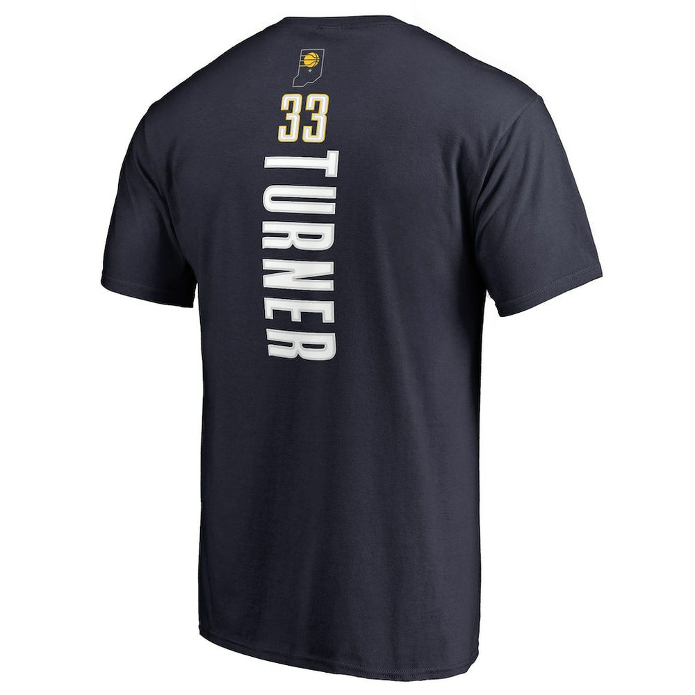 Myles Turner Indiana Pacers Backer Name and Number T-Shirt Discount