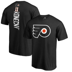 Travis Konecny Philadelphia Flyers Team Logo Backer Name & Number T-Shirt Online