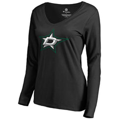 Tyler Seguin Dallas Stars Women's Backer Name & Number Slim Fit Long Sleeve V-Neck T-Shirt Online