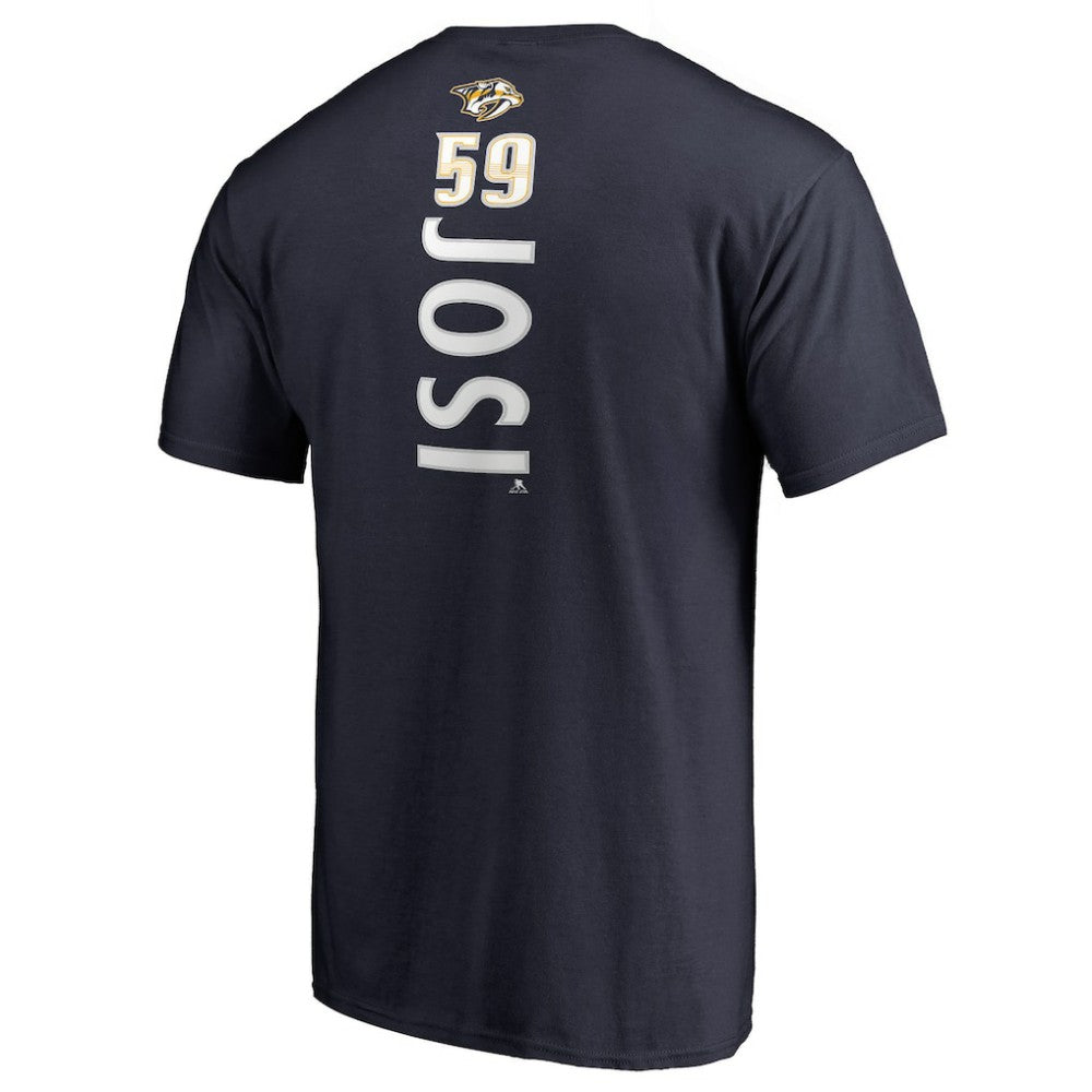 Roman Josi Nashville Predators Backer Name & Number T-Shirt For Sale
