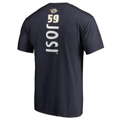 Roman Josi Nashville Predators Backer Name & Number T-Shirt For Sale