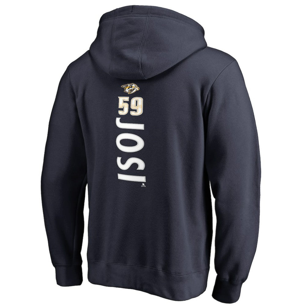 Roman Josi Nashville Predators Backer Name & Number Pullover Hoodie Discount
