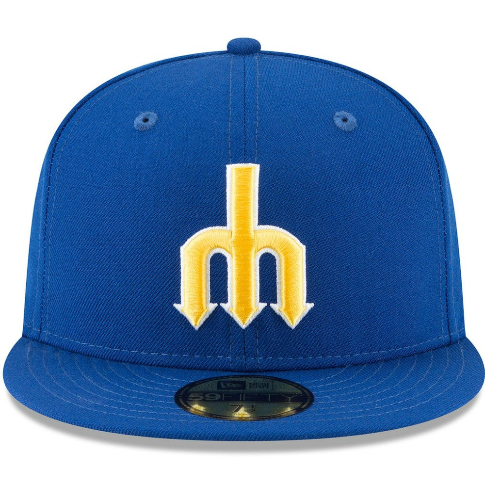 Seattle Mariners New Era Cooperstown Collection Wool 59FIFTY Fitted Hat | MLB Outlet