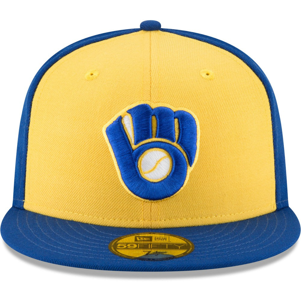 Milwaukee Brewers New Era Cooperstown Collection Wool 59FIFTY Fitted Hat | MLB Online