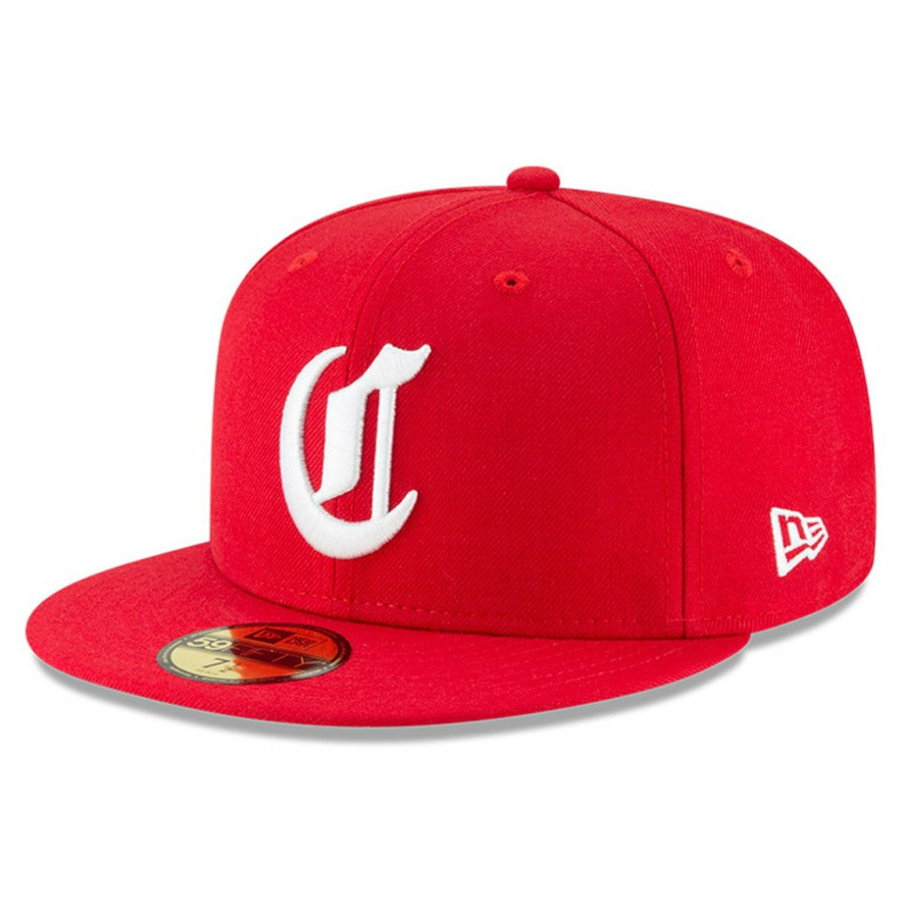 Cincinnati Reds New Era Cooperstown Collection Wool 59FIFTY Fitted Hat | MLB Discount
