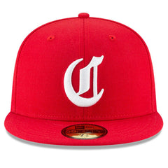 Cincinnati Reds New Era Cooperstown Collection Wool 59FIFTY Fitted Hat | MLB Discount
