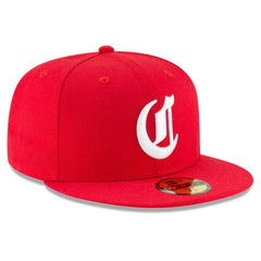 Cincinnati Reds New Era Cooperstown Collection Wool 59FIFTY Fitted Hat | MLB Discount