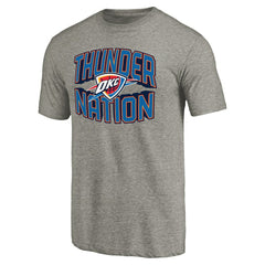 Oklahoma City Thunder Thunder Nation Hometown Collection Tri-Blend T-Shirt New