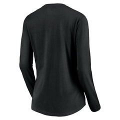 Pittsburgh Pirates Women's Cooperstown Collection Wahconah Long Sleeve V-Neck T-Shirt | MLB Discount