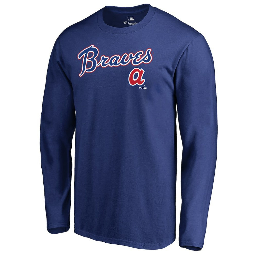 Atlanta Braves Cooperstown Collection Wahconah Long Sleeve T-Shirt | MLB For sale