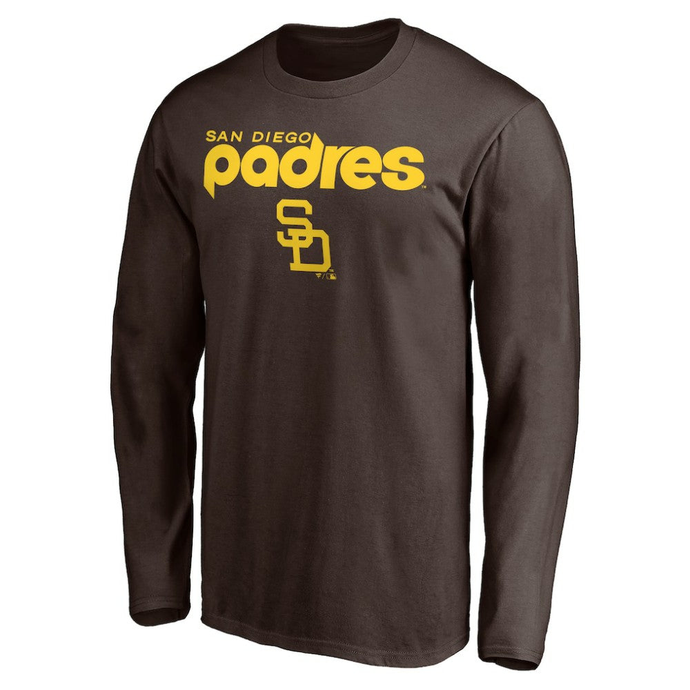 San Diego Padres Cooperstown Collection Wahconah Long Sleeve T-Shirt | MLB On Sale