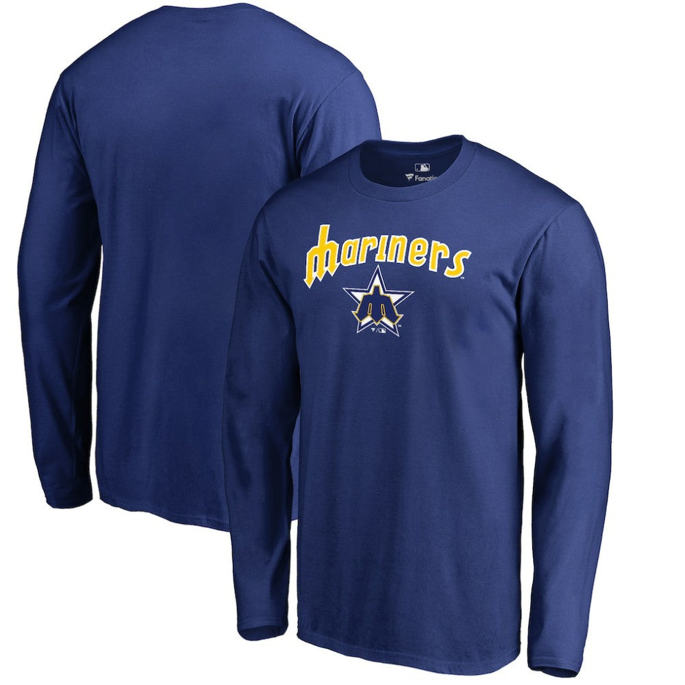 Seattle Mariners Cooperstown Collection Wahconah Long Sleeve T-Shirt | MLB Shop