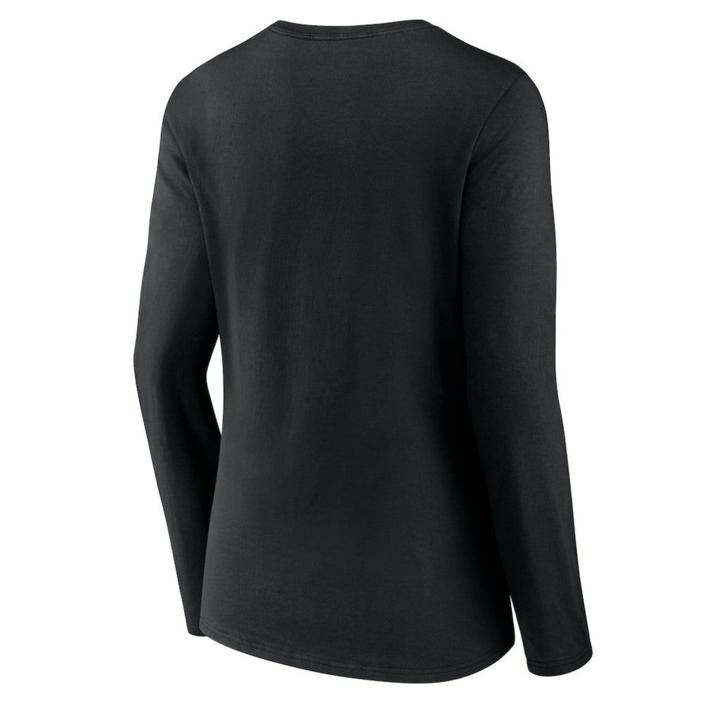 Colorado Rockies Women's Team Lockup Slim Fit Long Sleeve V-Neck T-Shirt | MLB Discount