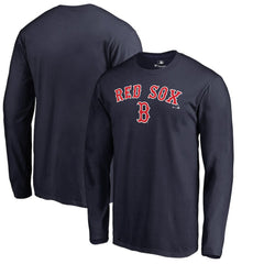 Boston Red Sox Team Lockup Long Sleeve T-Shirt | MLB Outlet