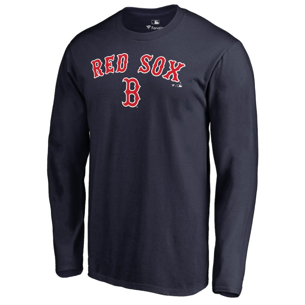 Boston Red Sox Team Lockup Long Sleeve T-Shirt | MLB Outlet