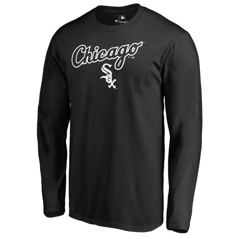 Chicago White Sox Team Lockup Long Sleeve T-Shirt | MLB Sale