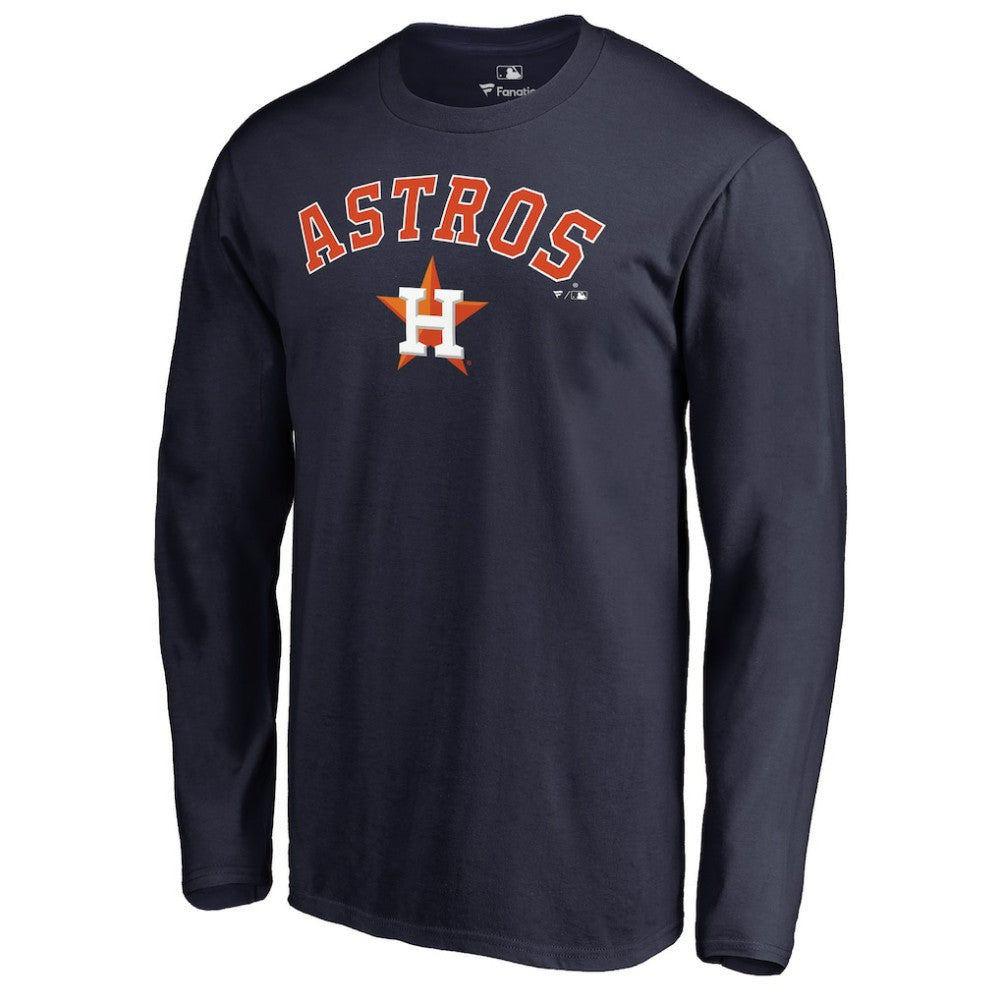 Houston Astros Team Lockup Long Sleeve T-Shirt | MLB Near me