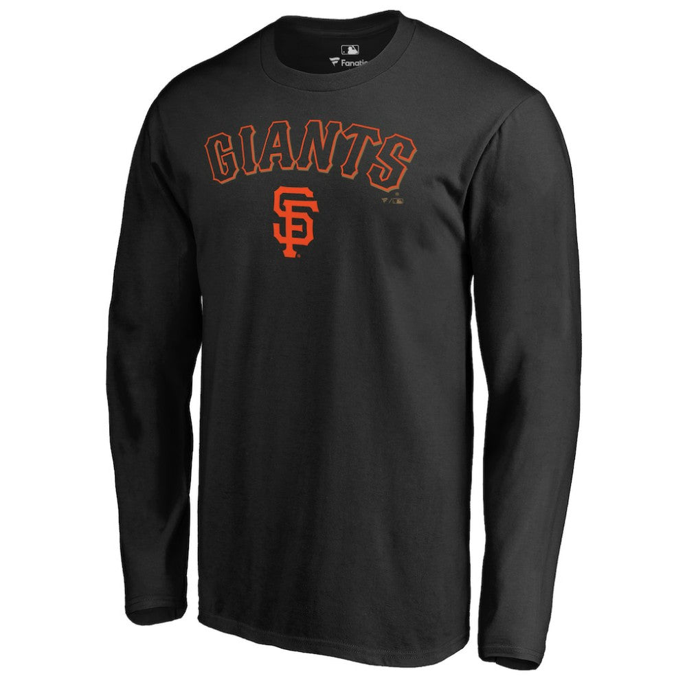San Francisco Giants Team Lockup Long Sleeve T-Shirt | MLB Discount