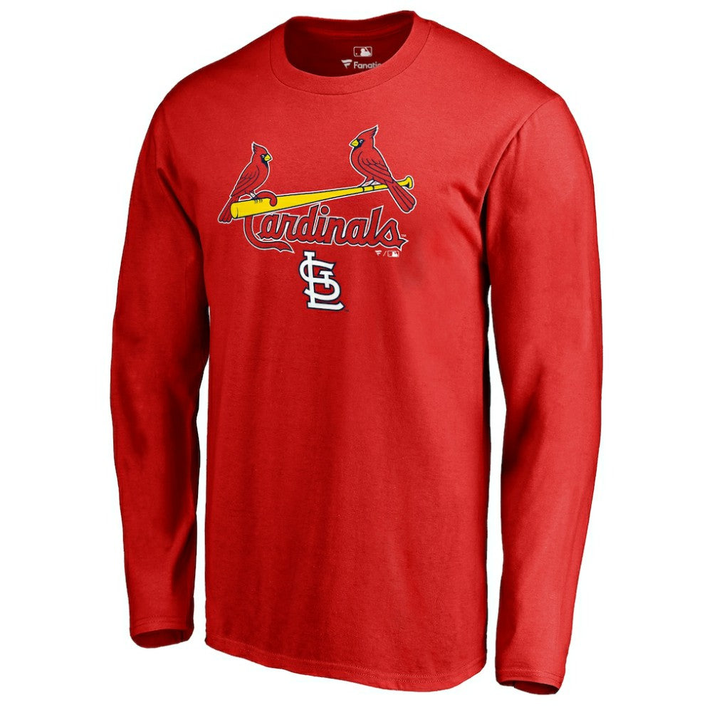 St. Louis Cardinals Team Lockup Long Sleeve T-Shirt | MLB US