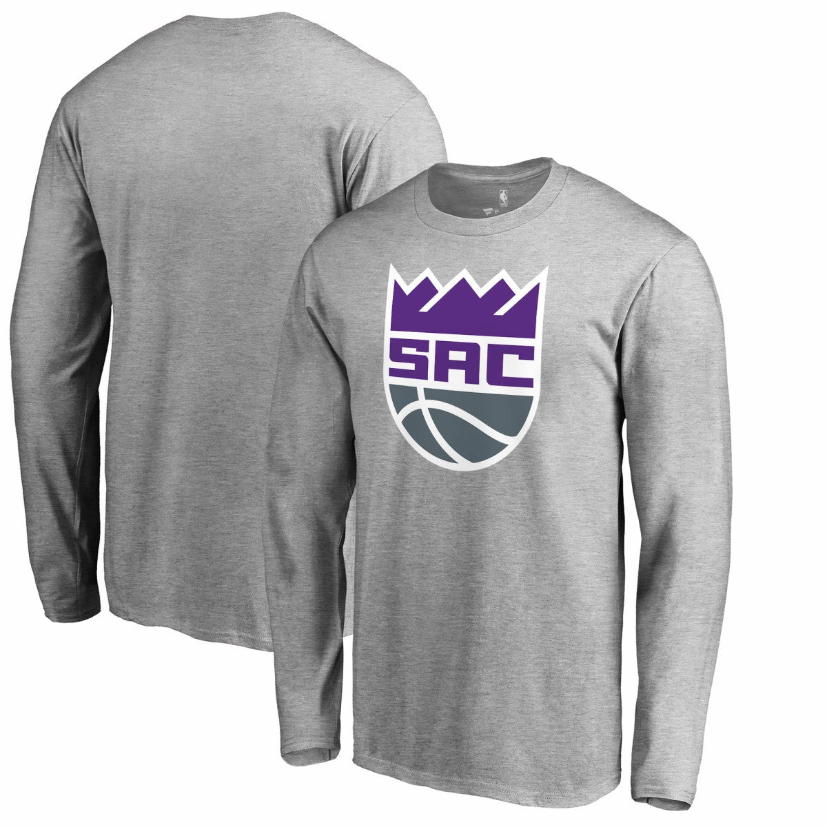 Sacramento Kings Secondary Logo Long Sleeve T-Shirt Online
