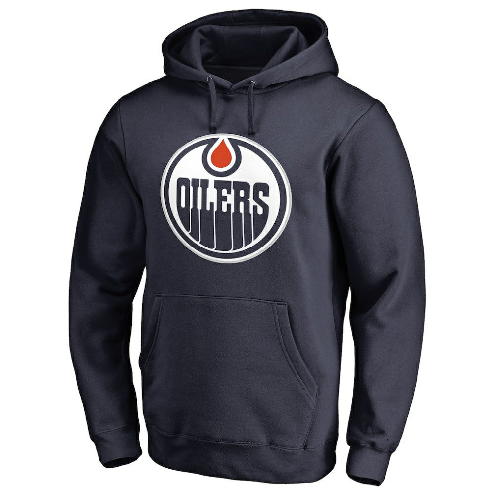 Connor McDavid Edmonton Oilers Backer Name & Number Pullover Hoodie Sale