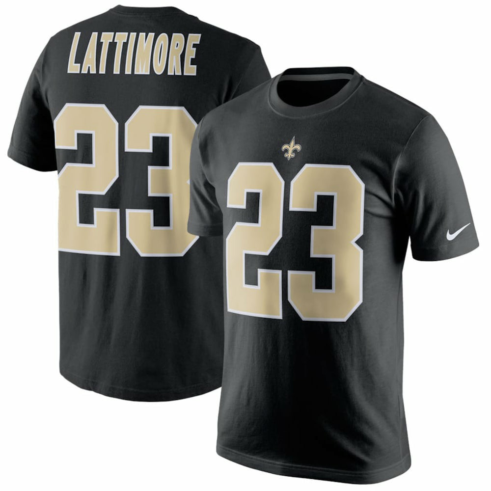 New Orleans Saints Nike Marshon Lattimore  Player Pride Name & Number T-Shirt